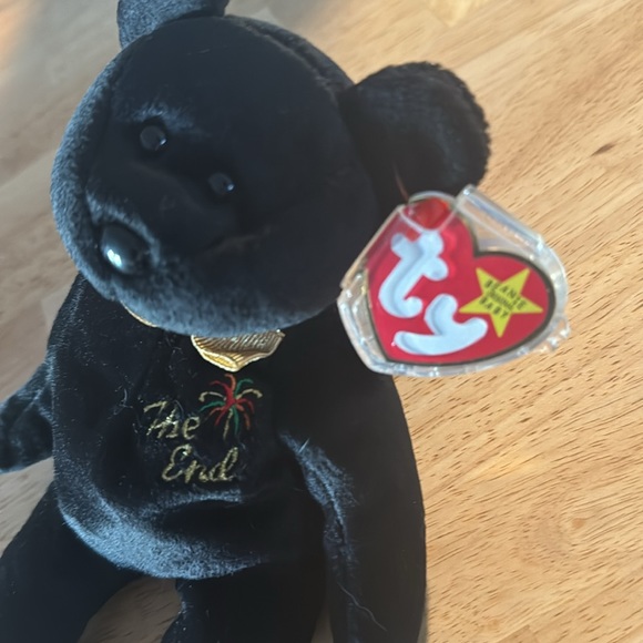 TY BEANIE BABY RARE The End - 3x TAG ERRORS - limited edition - Picture 4 of 8